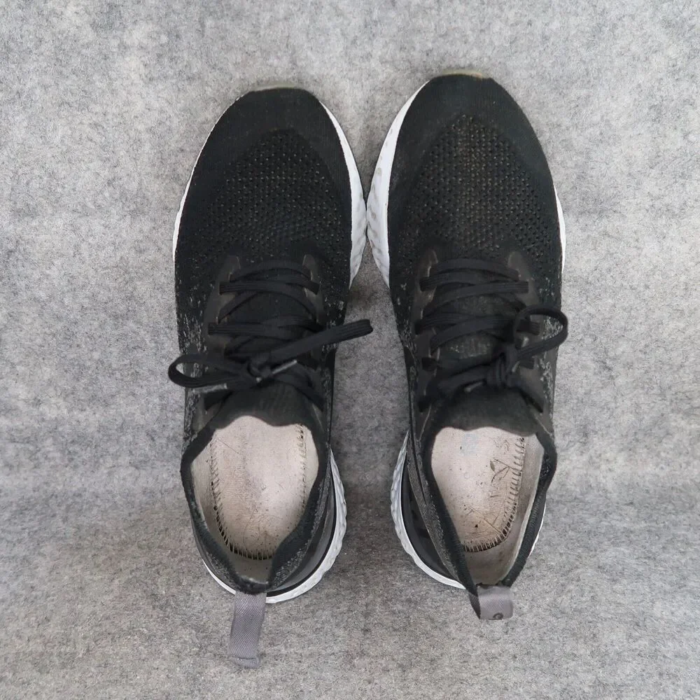 Nike Shoes Womens 8 Athletic Trainers Epic React Flyknit Running Active Black